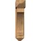 Ekena Millwork Imperial Arts and Crafts Rough Sawn Bracket w/ Offset Brace, Western Red Cedar, 8"W x 30"D x 36"H BKT0806X30X36IMP03RWR - alternate 2